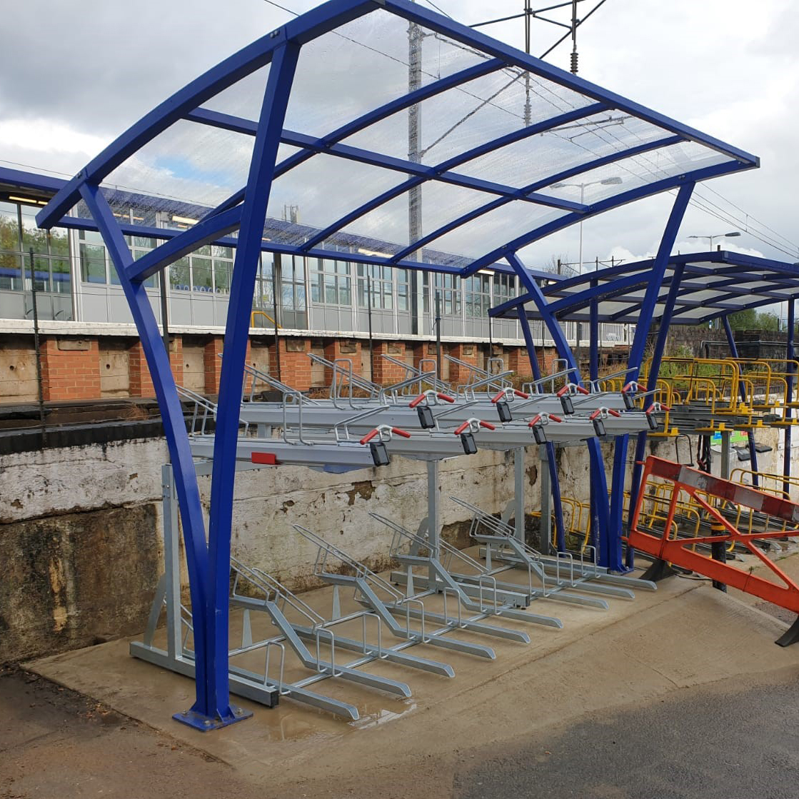 Knebworth Station Cycle Parking